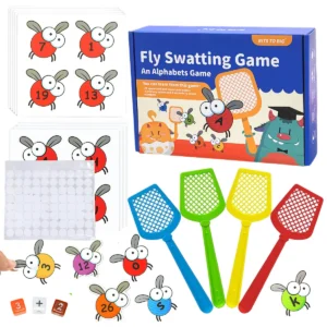Alphabet Fly Swatter Card Game | English Phonics Fun