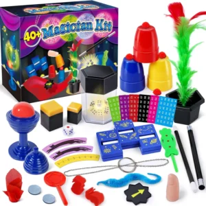 Magic Kit - 40 Tricks and Instructions for Beginners,