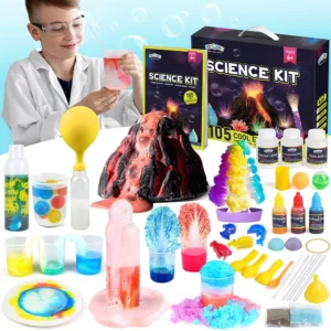 Kids 8+, 105 Experiments Educational Toy, Science Kits