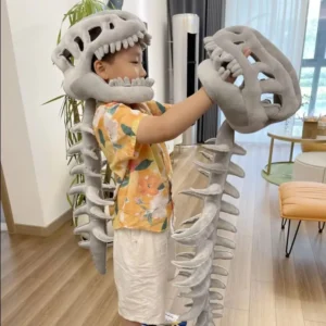 3D Dinosaur Skeleton Prop, + Dinosaur Skeleton Costume